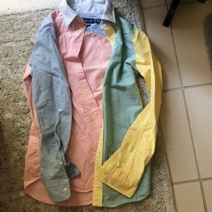 Gently worn Polo Ralph Lauren multicolored blouse